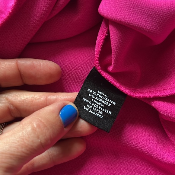 Victoria Beckham for target, fuchsia flutter dress - Picture 10 of 10